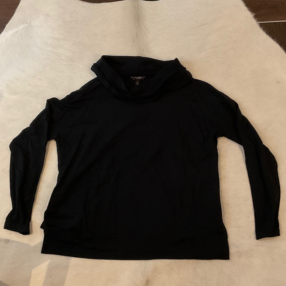 Banana Republic Black Cowl Neck Sweater